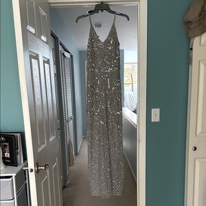 Folkster Hand Beaded Gown S